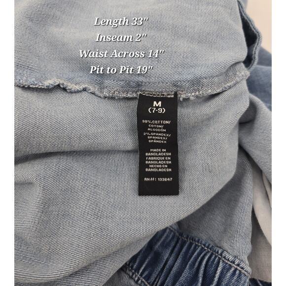 Celebrity Pink Indie Festival Denim Cowgirl Romper – Size M (7–9) - Picture 4 of 5